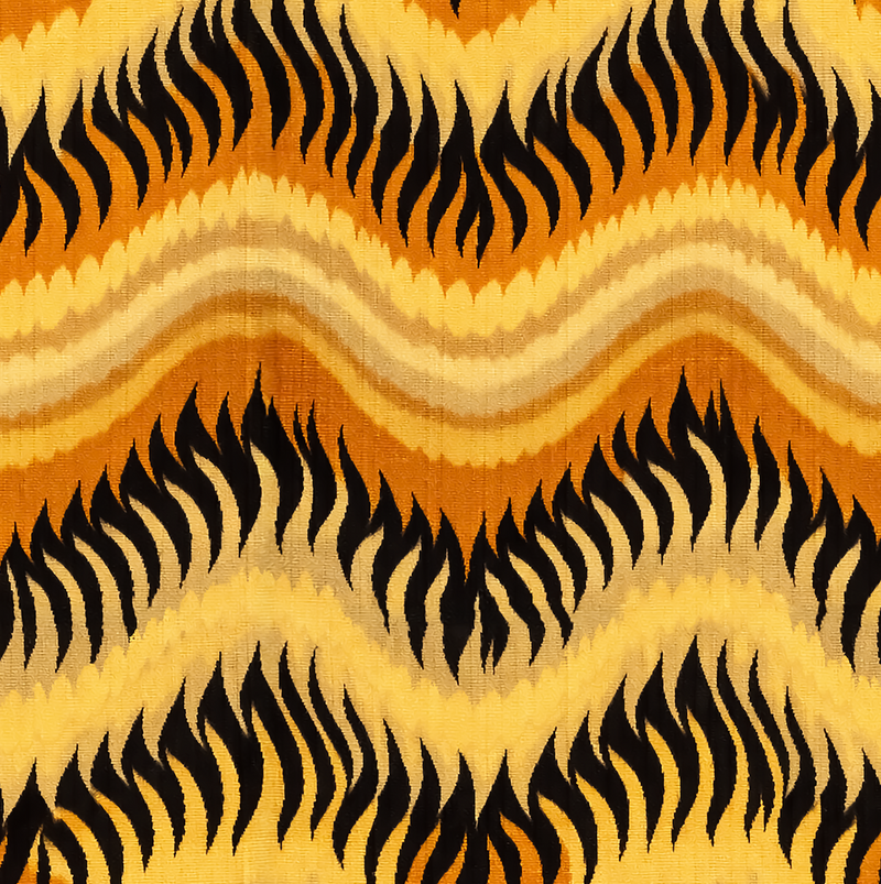 Atlanta Fabrics Rising Sun Orange Fabric | Atlanta Fabrics