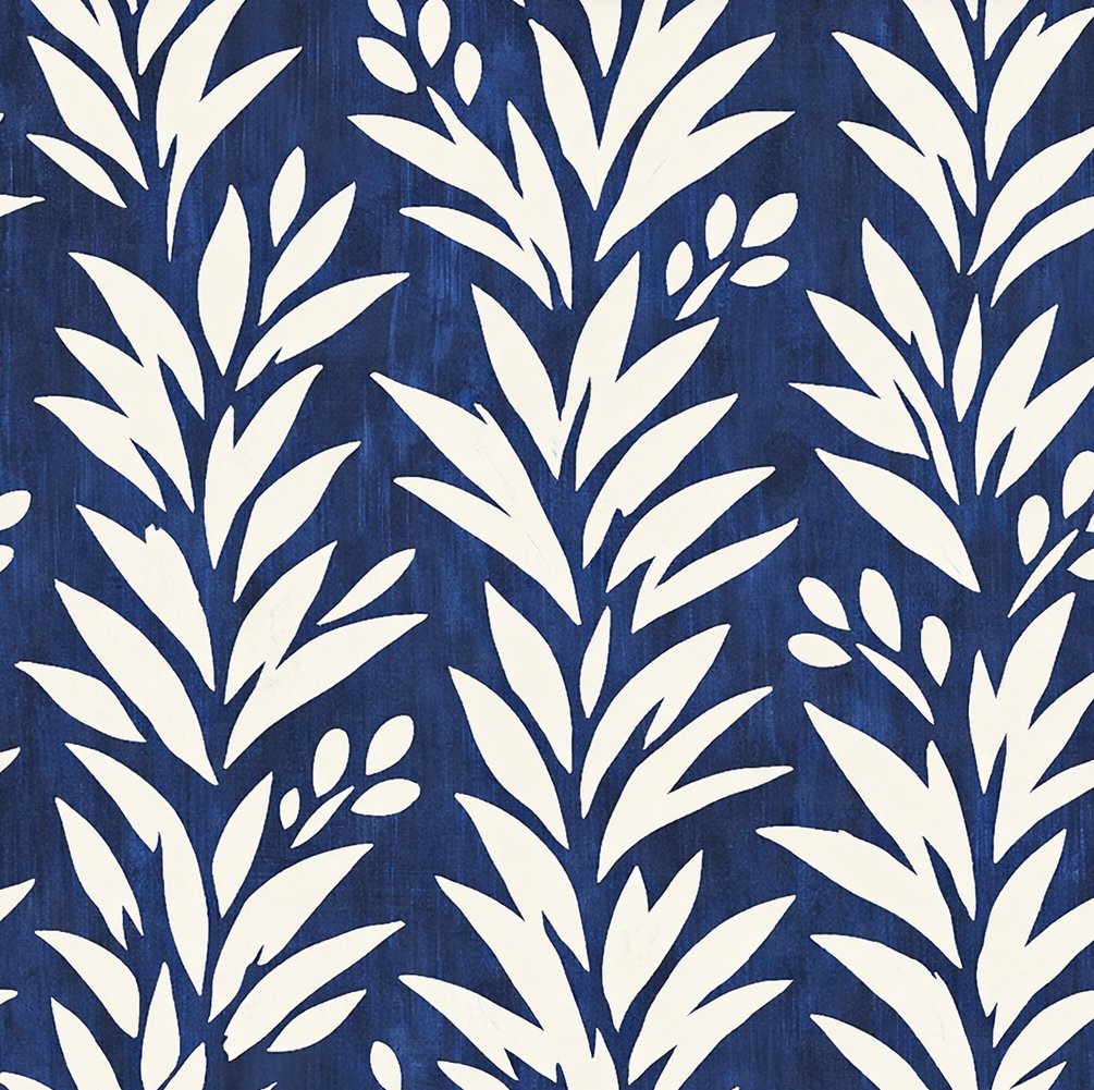 Atlanta Fabrics Island Breeze Navy Fabric | Atlanta Fabrics
