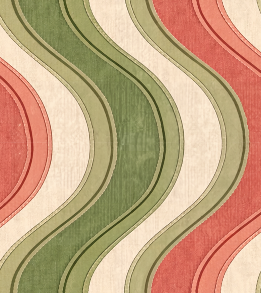 Atlanta Fabrics So Long Dearie Pink and Sage Fabric | Atlanta Fabrics