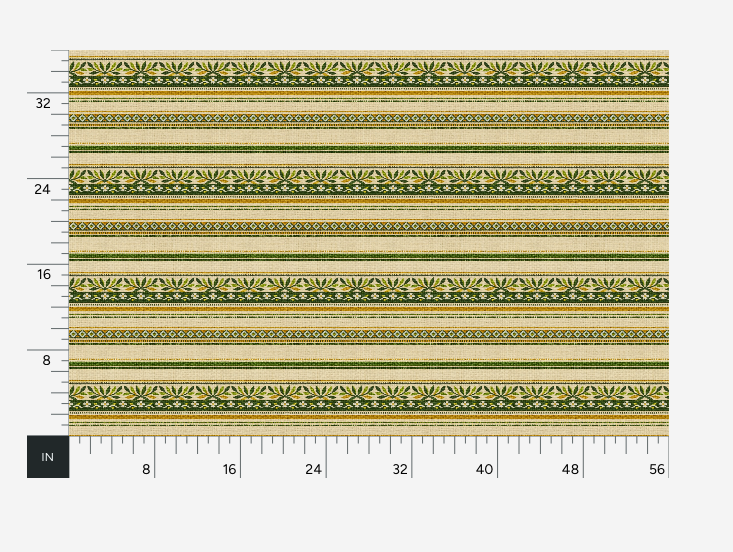 Atlanta Fabrics Redwood Stripe Green Fabric | Atlanta Fabrics
