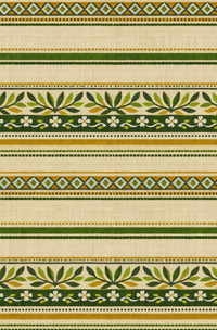 Atlanta Fabrics Redwood Stripe Green Fabric | Atlanta Fabrics