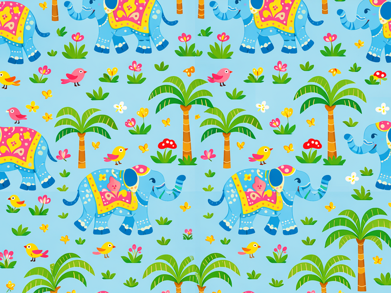 Atlanta Fabrics Simba Blue Fabric | Atlanta Fabrics