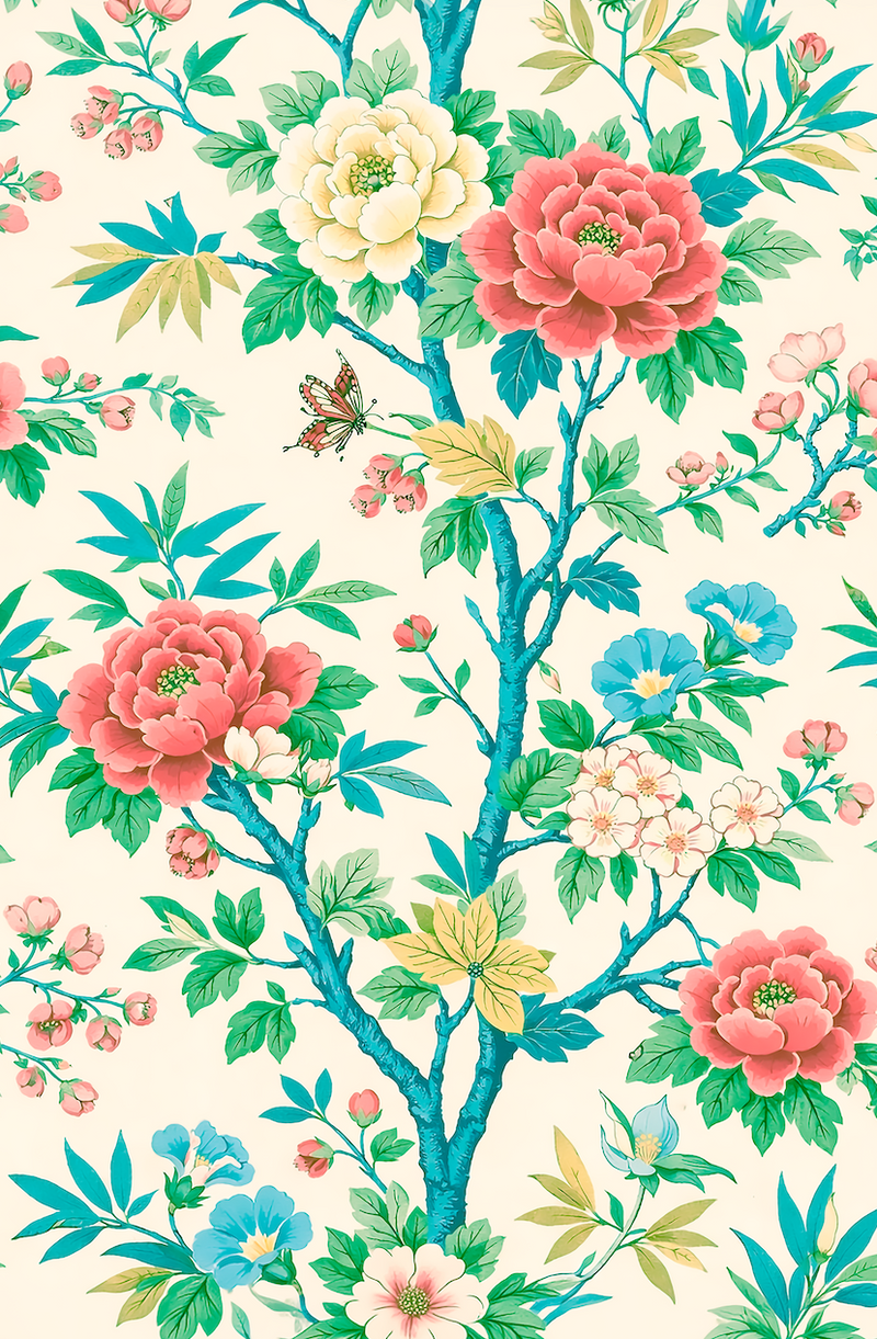 Atlanta Fabrics Chiyoda Aqua Fabric | Atlanta Fabrics