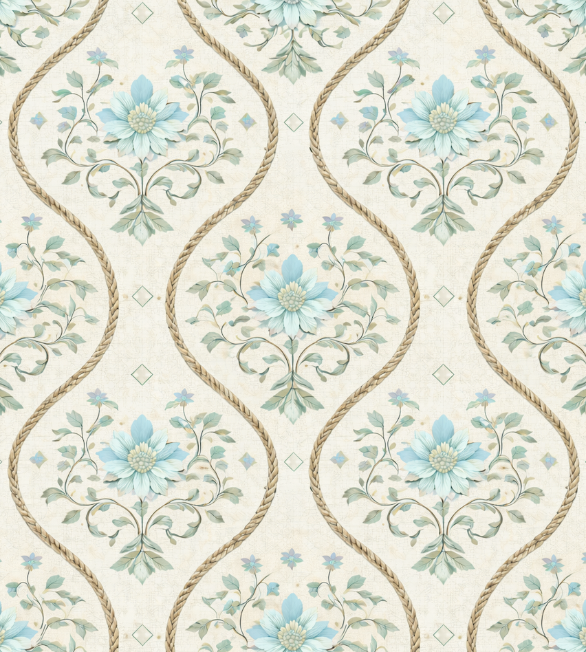 Atlanta Fabrics Byrne Powder Blue Fabric | Atlanta Fabrics
