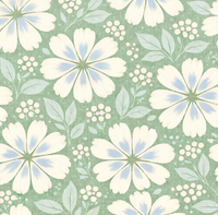 Atlanta Fabrics Drifting Mint Fabric | Atlanta Fabrics