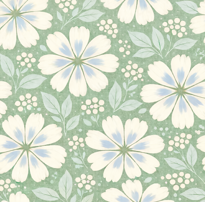 Atlanta Fabrics Drifting Mint Fabric | Atlanta Fabrics