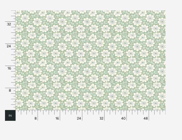 Atlanta Fabrics Drifting Mint Fabric | Atlanta Fabrics