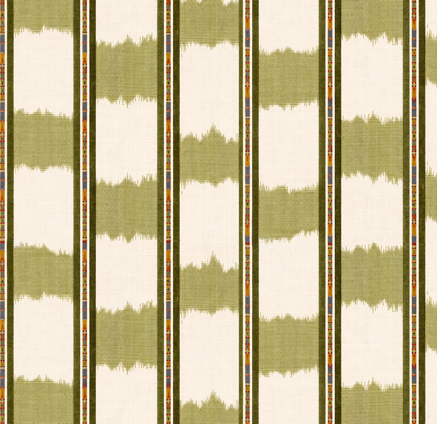 Atlanta Fabrics Westlands Lemongrass Fabric | Atlanta Fabrics