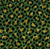 Atlanta Fabrics Steppe Kitten Green Fabric | Atlanta Fabrics