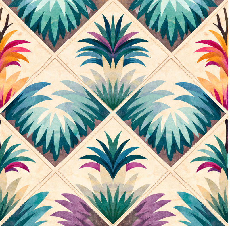 Atlanta Fabrics As You Were Aqua Fabric | Atlanta Fabrics