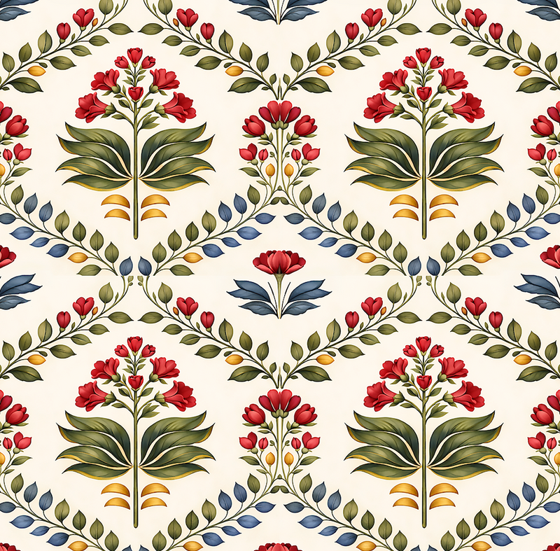 Atlanta Fabrics Merriweather Colonial Garden Fabric | Atlanta Fabrics