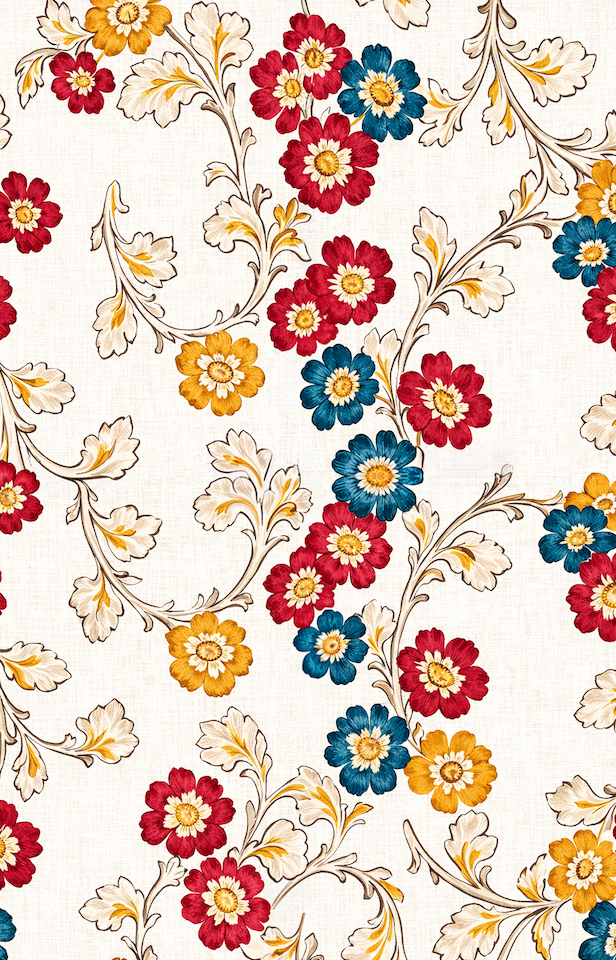 Atlanta Fabrics Shelley Crimson Fabric | Atlanta Fabrics