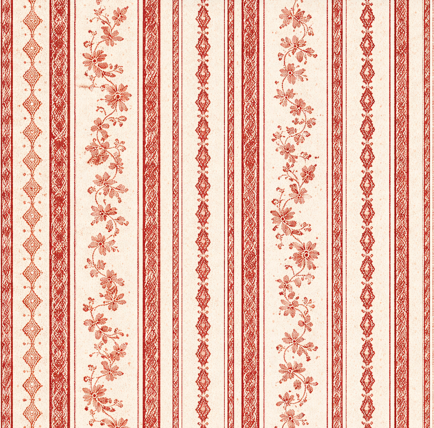 Atlanta Fabrics Delfine Red Fabric | Atlanta Fabrics