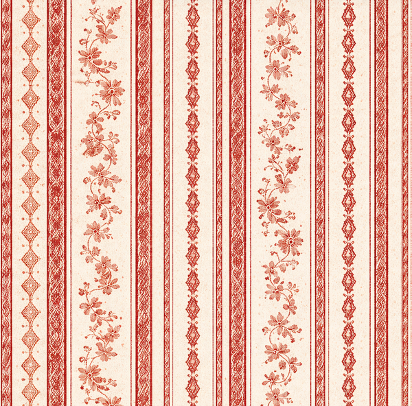 Atlanta Fabrics Delfine Red Fabric | Atlanta Fabrics