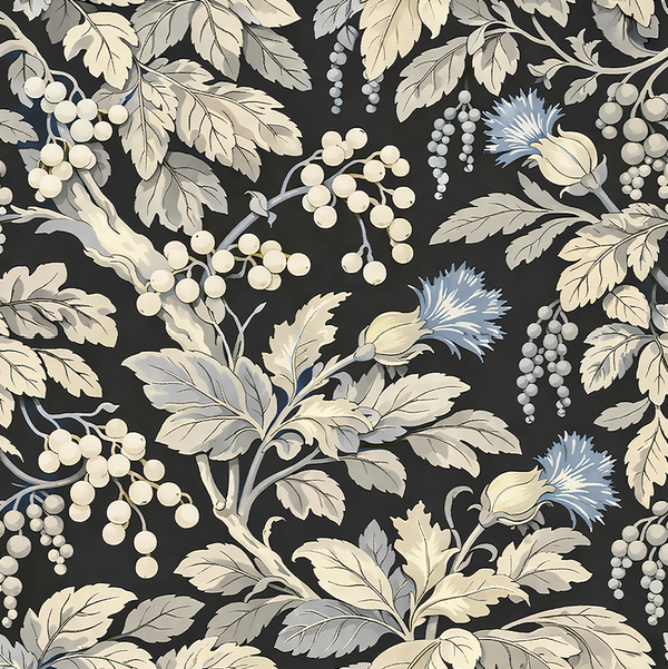 Atlanta Fabrics Friedenswald Onyx Fabric | Atlanta Fabrics