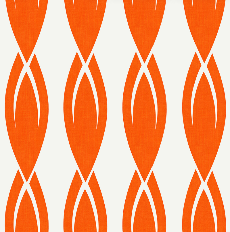 Atlanta Fabrics Feagen Orange Fabric | Atlanta Fabrics