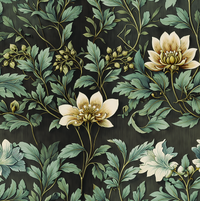 Atlanta Fabrics Frederica Green Fabric | Atlanta Fabrics