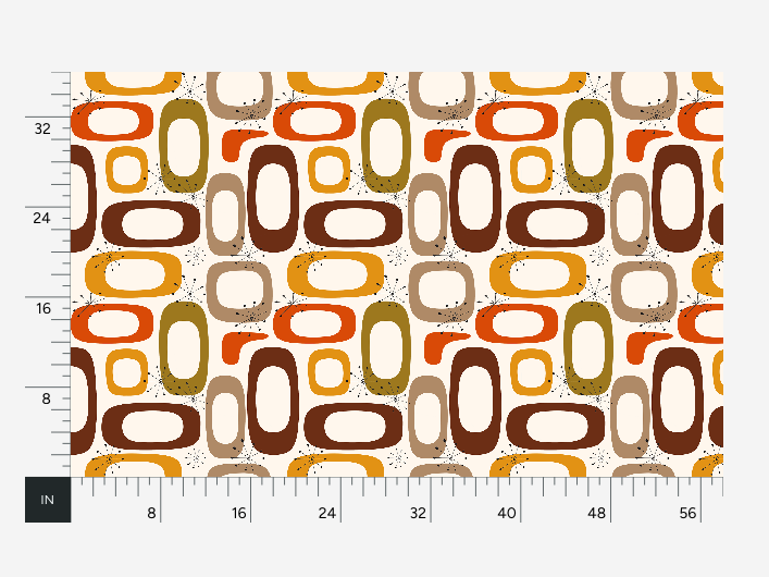 Atlanta Fabrics Mod Capsules Desert Spice Fabric | Atlanta Fabrics