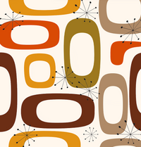 Atlanta Fabrics Mod Capsules Desert Spice Fabric | Atlanta Fabrics