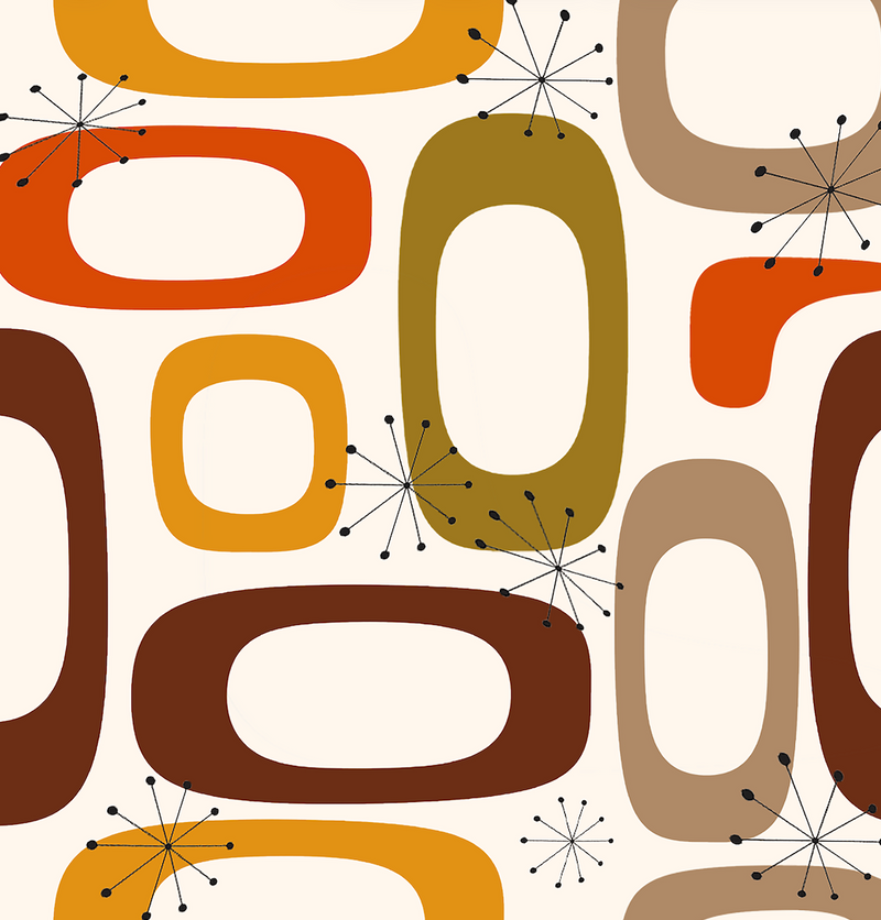 Atlanta Fabrics Mod Capsules Desert Spice Fabric | Atlanta Fabrics