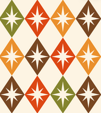 Atlanta Fabrics Atomic Harlequin Atomic Spice Fabric | Atlanta Fabrics