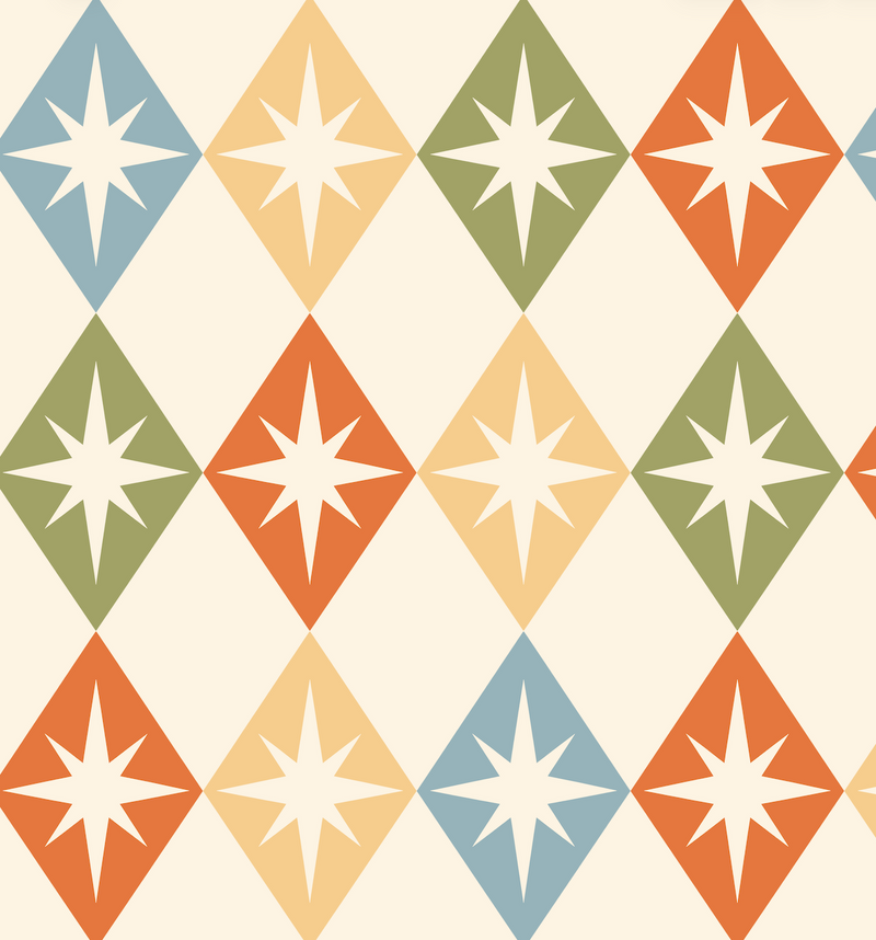 Atlanta Fabrics Atomic Harlequin Sunroom Citrus Fabric | Atlanta Fabrics