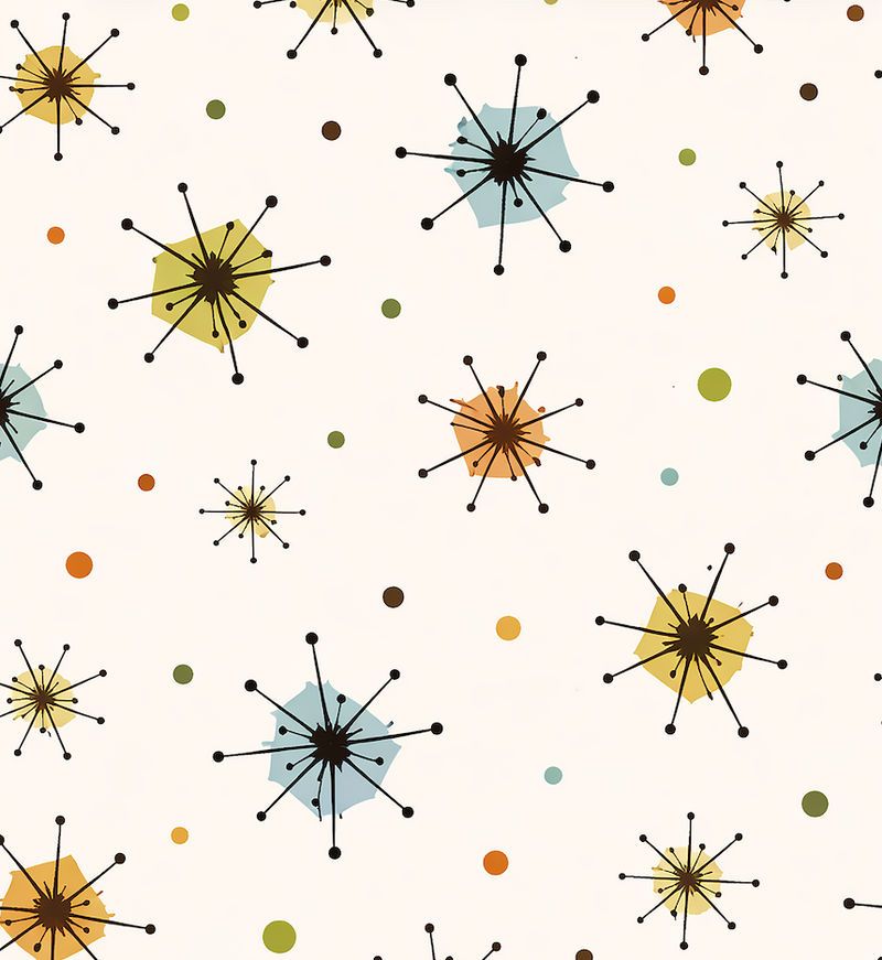 Atlanta Fabrics Atomic Drift Vintage Mix Fabric | Atlanta Fabrics