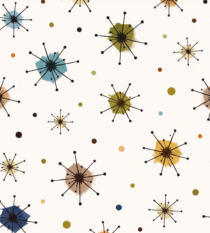 Atlanta Fabrics Atomic Drift Mariner Modern Fabric | Atlanta Fabrics