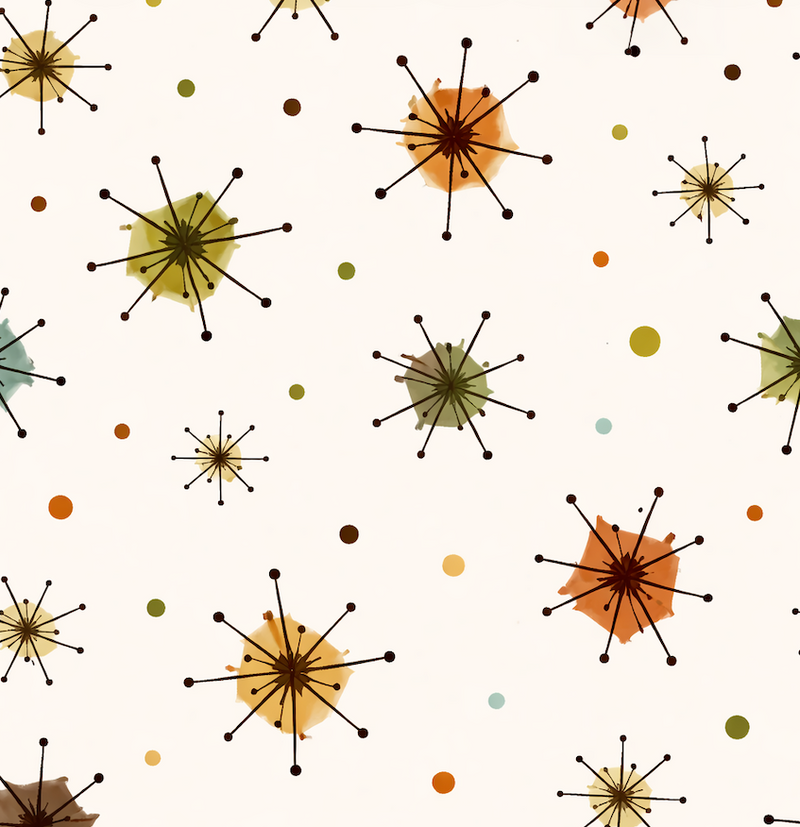 Atlanta Fabrics Atomic Drift Desert Spice Fabric | Atlanta Fabrics