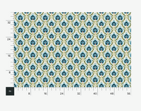 Atlanta Fabrics Bouchard Blue Fabric | Atlanta Fabrics