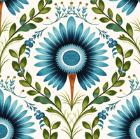 Atlanta Fabrics Bouchard Blue Fabric | Atlanta Fabrics