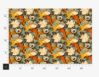 Atlanta Fabrics Countless Hours Russet Fabric | Atlanta Fabrics