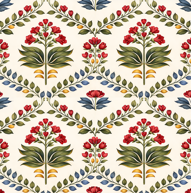 Atlanta Fabrics Merriweather Colonial Garden Fabric | Atlanta Fabrics