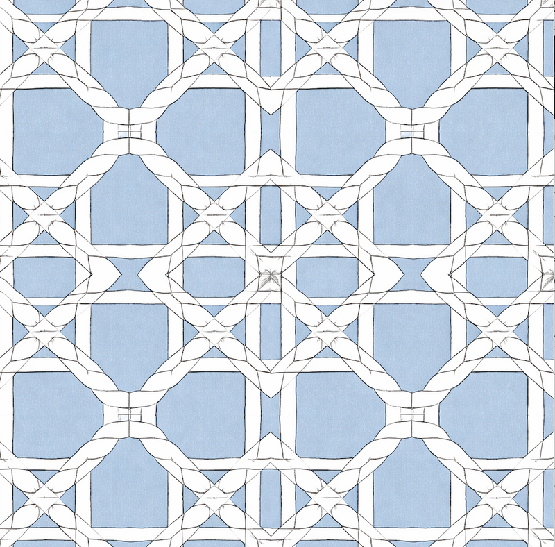 Atlanta Fabrics Dont Fret Powder Blue Fabric | Atlanta Fabrics
