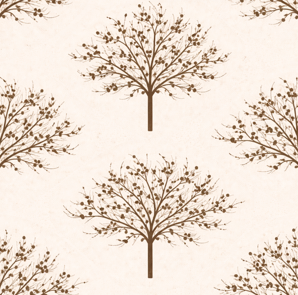 Atlanta Fabrics Grove Works Coffee Fabric | Atlanta Fabrics