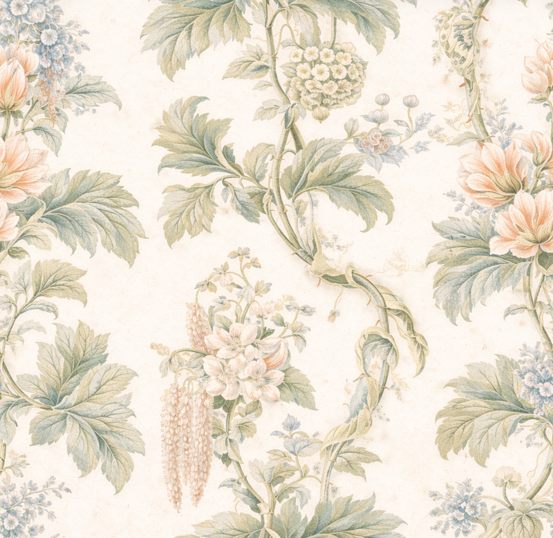 Atlanta Fabrics World Travels Pale Orange Fabric | Atlanta Fabrics