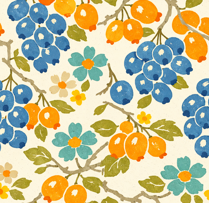 Atlanta Fabrics Berry Fine Clemintine Fabric | Atlanta Fabrics
