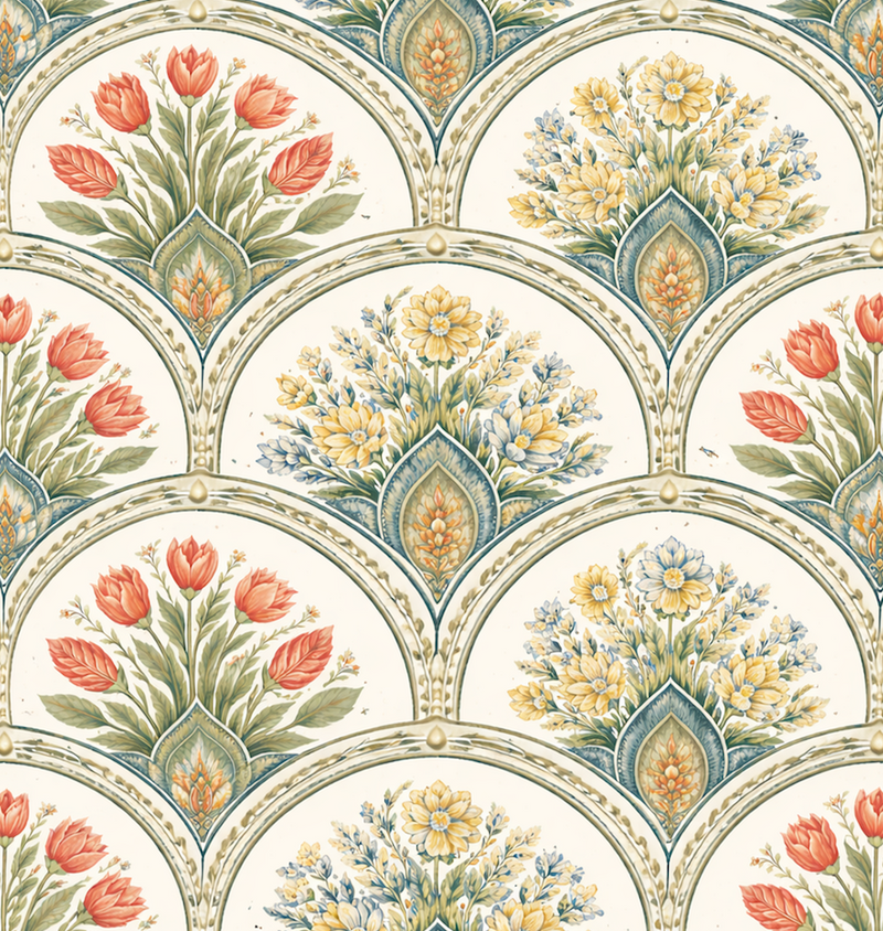 Atlanta Fabrics Channing Spring Mix Fabric | Atlanta Fabrics
