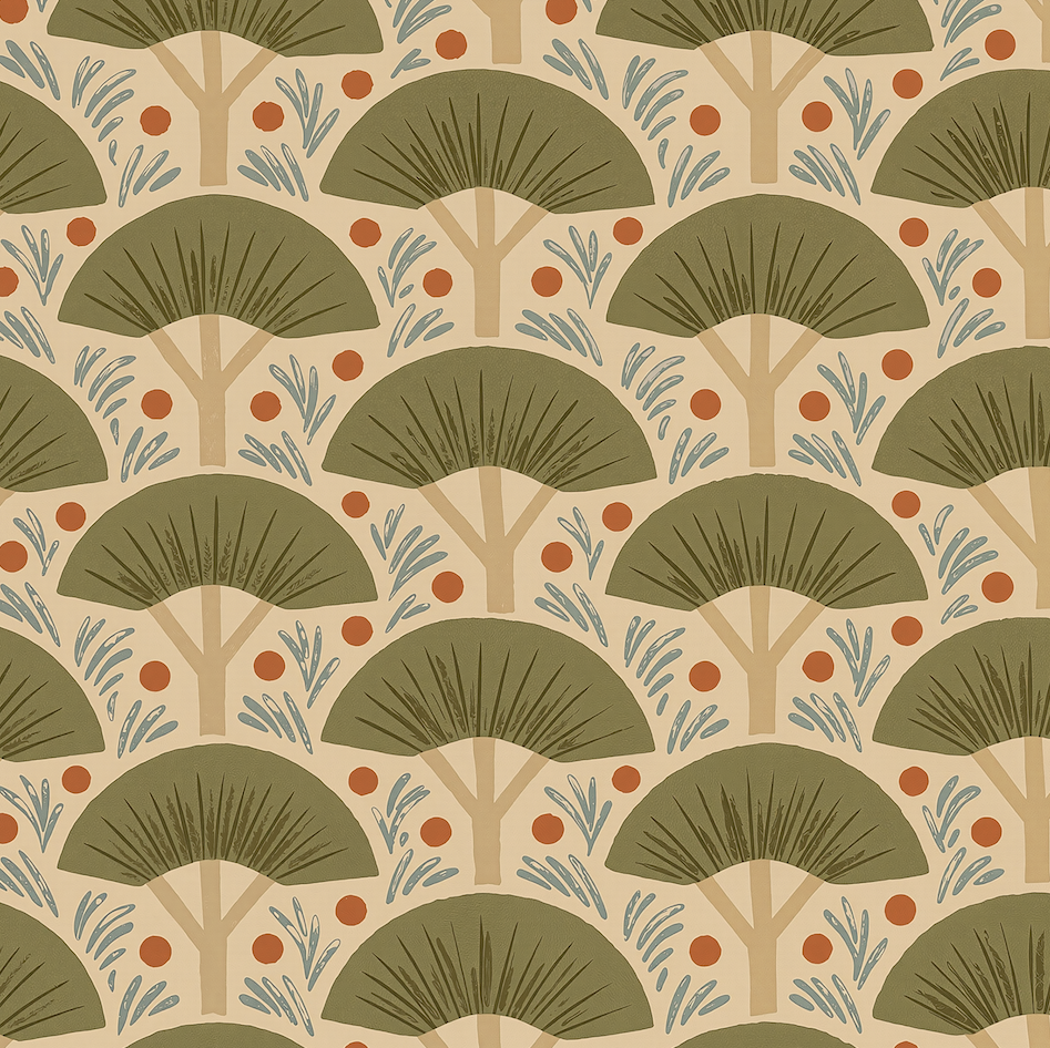 Atlanta Fabrics Acacia Grove Sandy Beige Fabric | Atlanta Fabrics
