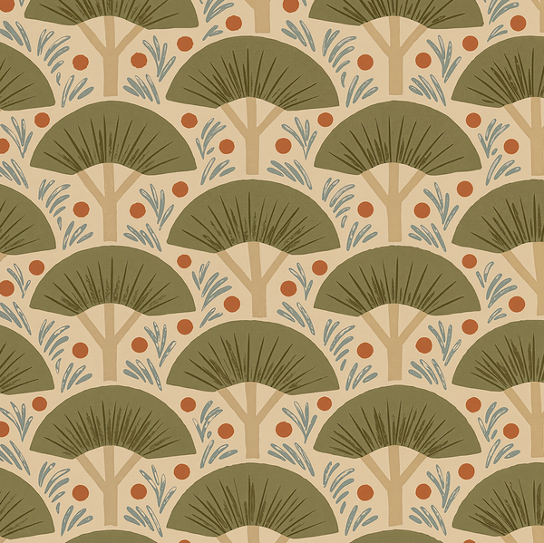 Atlanta Fabrics Acacia Grove Sandy Beige Fabric | Atlanta Fabrics