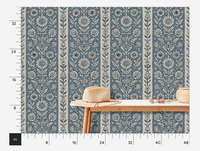 Garden Stripe Blue