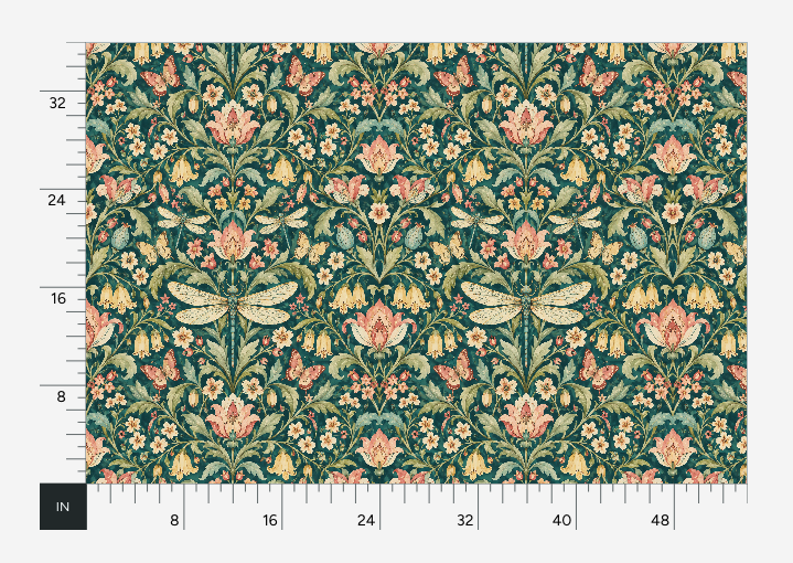Dragonfly Garden Arabesque Pink