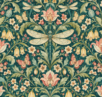 Dragonfly Garden Arabesque Pink