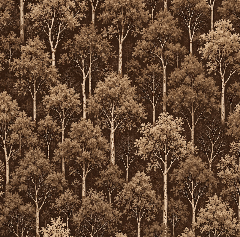 Atlanta Fabrics Hide N Seek Walnut Fabric | Atlanta Fabrics