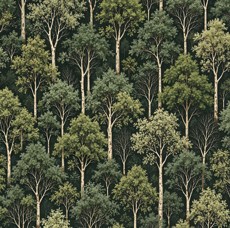 Atlanta Fabrics Hide N Seek Forest Fabric | Atlanta Fabrics