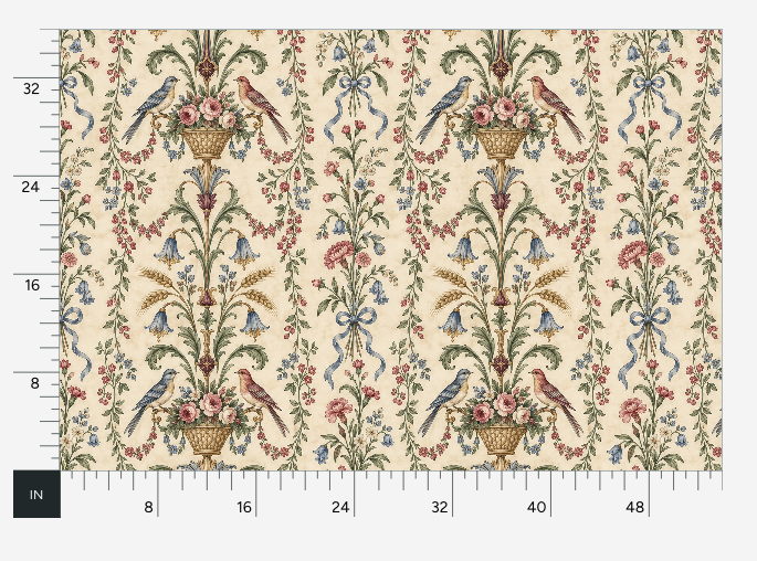 Aviary Arabesque Parchment