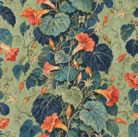 Atlanta Fabrics Morning Glory Sage Fabric | Atlanta Fabrics