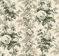 Southern Grace Sage and ivory