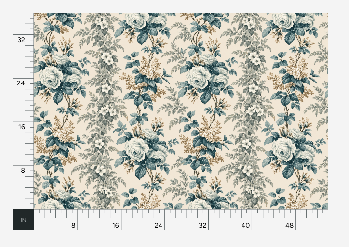 Atlanta Fabrics Sea Glass and Teal Fabric | Atlanta Fabrics