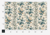 Atlanta Fabrics Sea Glass and Teal Fabric | Atlanta Fabrics